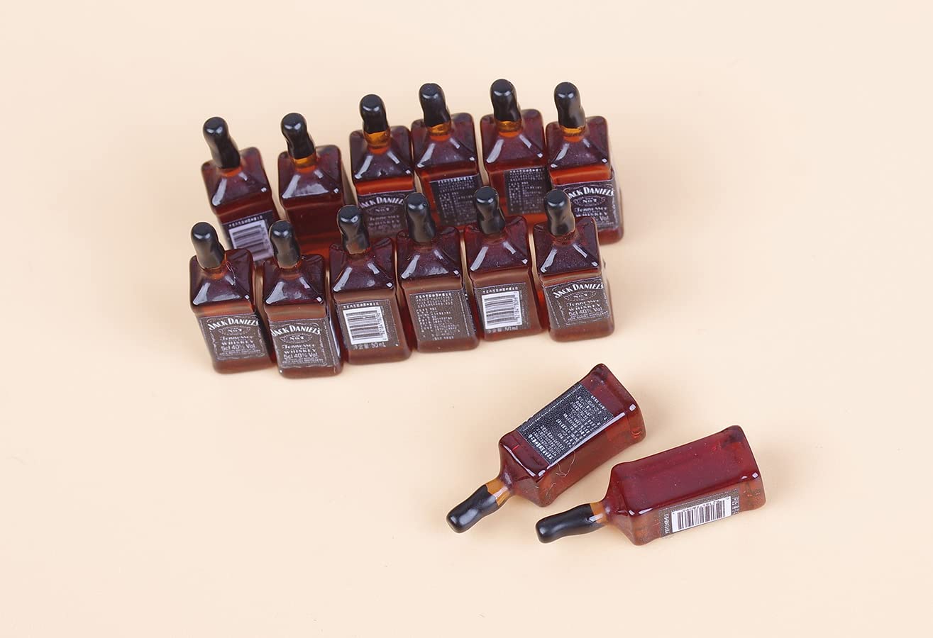 Amazon.com: 40Pcs Tiny Miniature Mini Whiskey Bottles Toys, 1:24